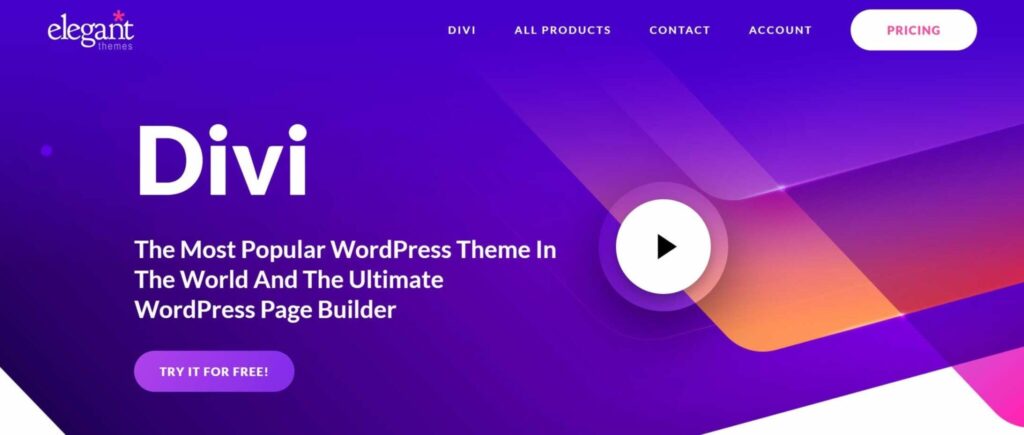 divi wordpress theme