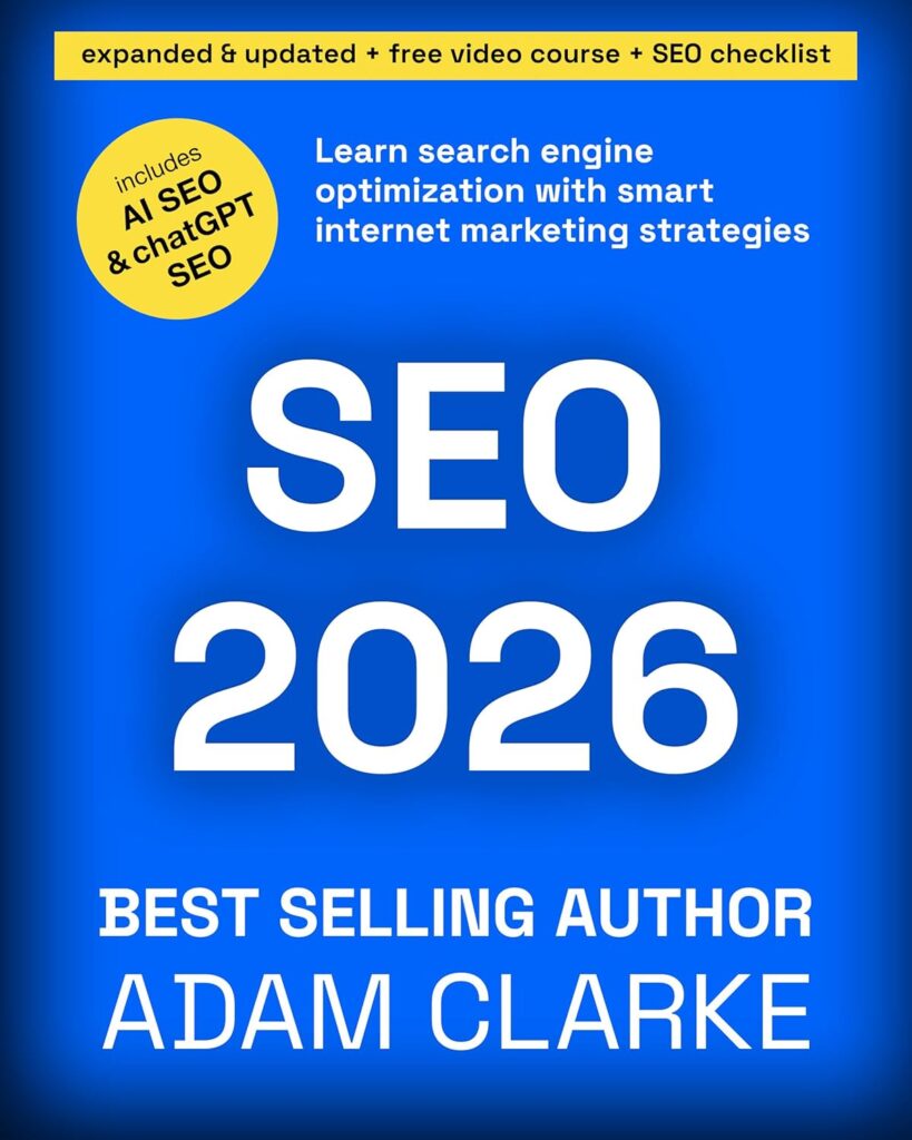 seo 2026 by adam clarke